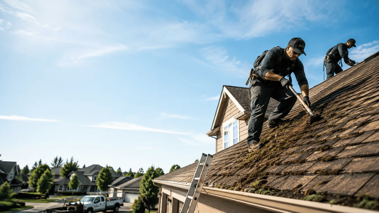 Roof Moss Removal in Elmore, MN near me